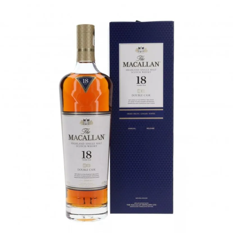 The Macallan Double Cask 18 Anos 70 Cl