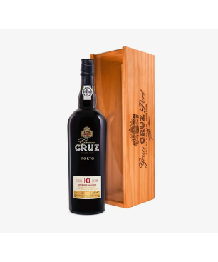 Porto Cruz 10 Anos Caixa Madeira 75 Cl