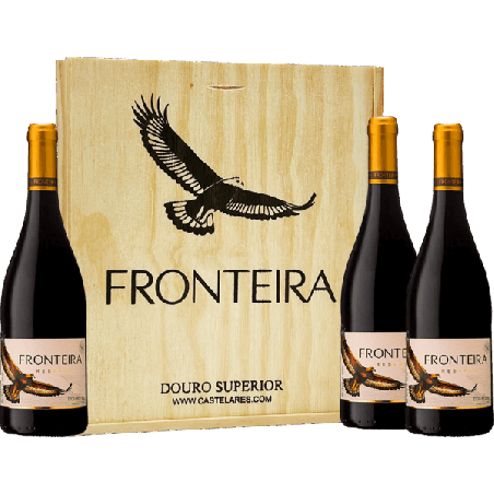 Quinta da Fronteira Reserva Tinto Caixa Madeira 3x75 Cl