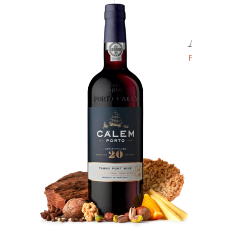 Porto Calem 20 Anos 75 Cl Com Caixa